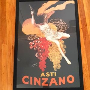 Asti Cinzano Print Vintage
